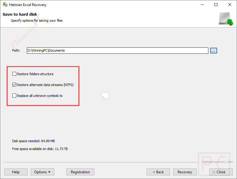 save to hard disk hetman excel recovery save to hard disk hetman excel recovery