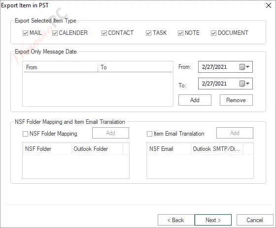 shoviv lotus notes to outlook converter filter shoviv lotus notes to outlook converter filter