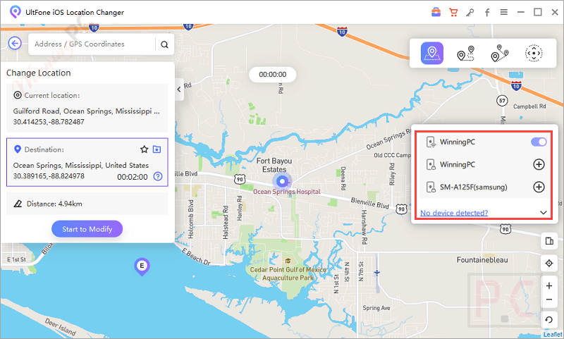 supported device ultfone ios location changer supported device ultfone ios location changer