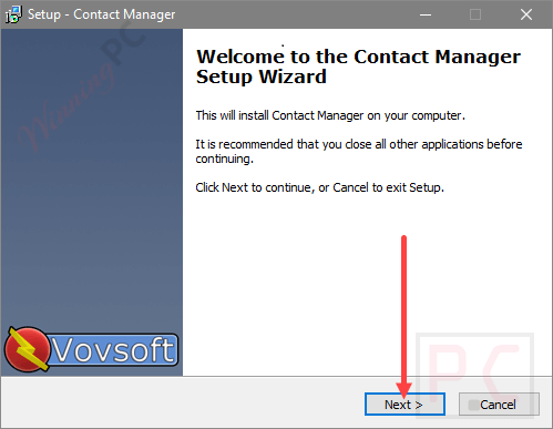 install vovsoft contact manager install vovsoft contact manager