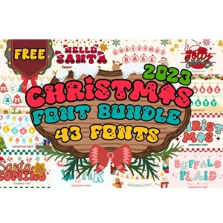 Christmas Font Bundle