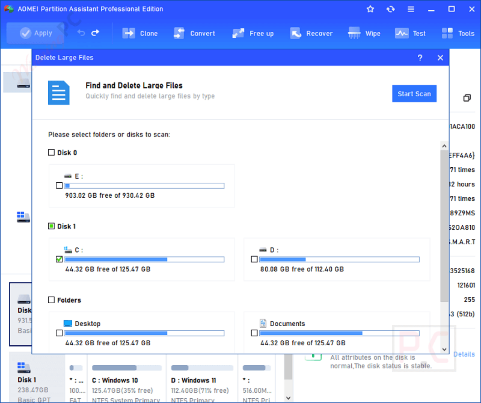 AOMEI Partition Assistant Professional Giveaway Download