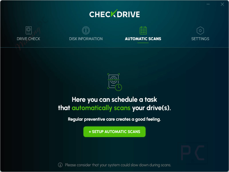 automatic scan abelssoft checkdrive automatic scan abelssoft checkdrive