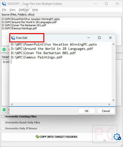 free edit vovsoft copy files into multiple folders