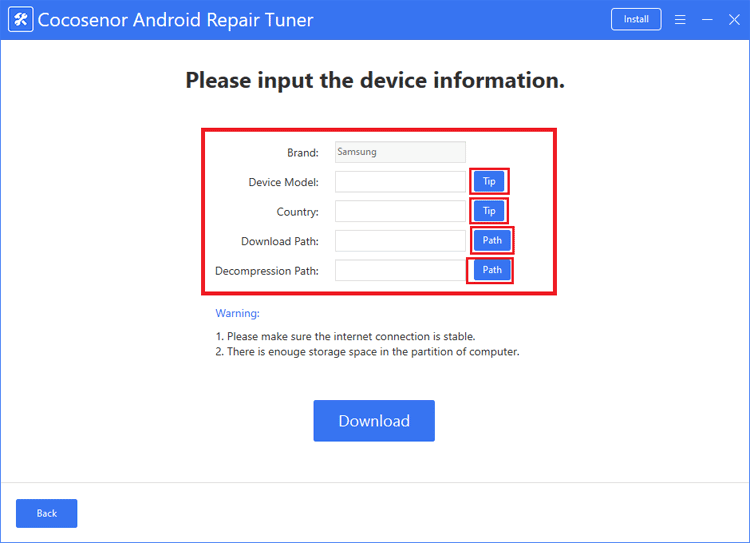 cocosenor android repair tuner device info cocosenor android repair tuner device info