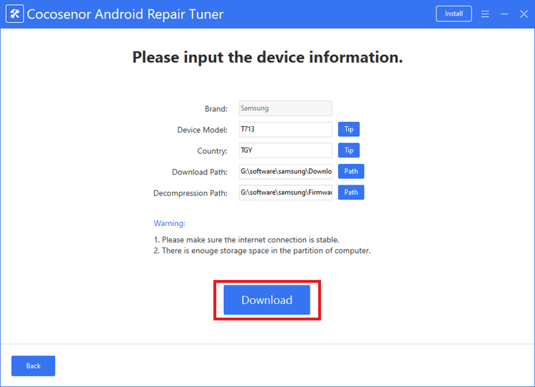 cocosenor android repair tuner download firmware cocosenor android repair tuner download firmware