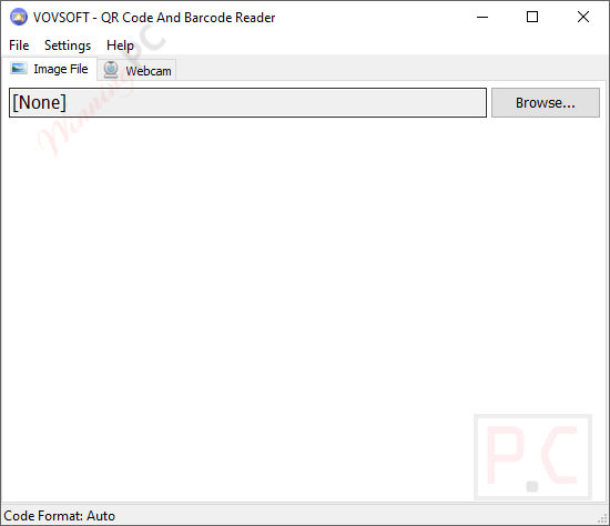 vovsoft qr code barcode reader main screenshot Vovsoft QR Code and Barcode Reader Main Sccreenshot