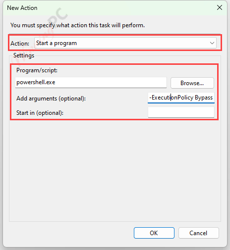 create a daily windows restore point new action