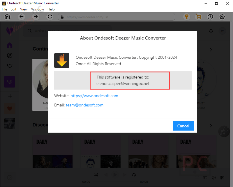 about ondesoft deezer music converter about ondesoft deezer music converter