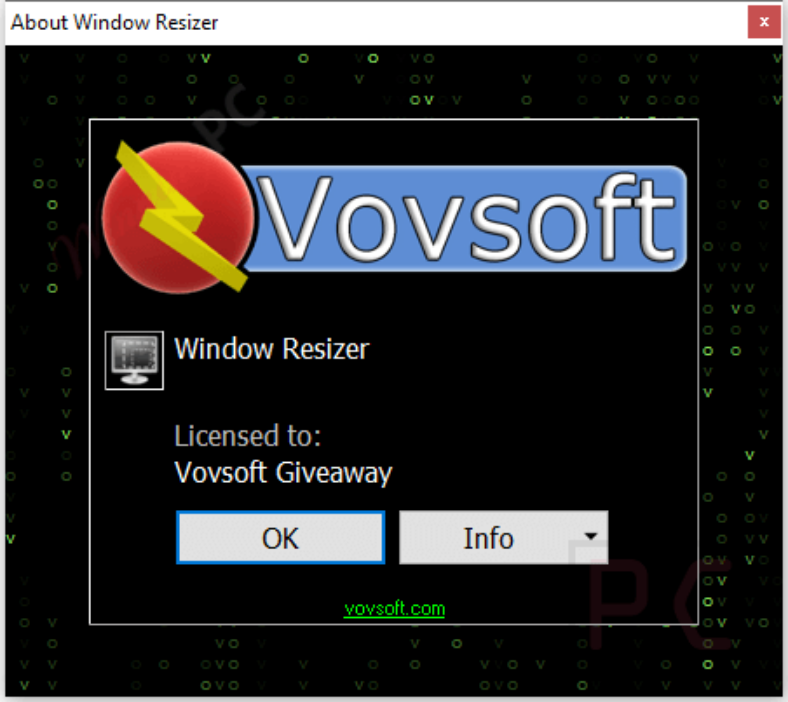 Vovsoft Window Resizer Lifetime License Key Free 2026