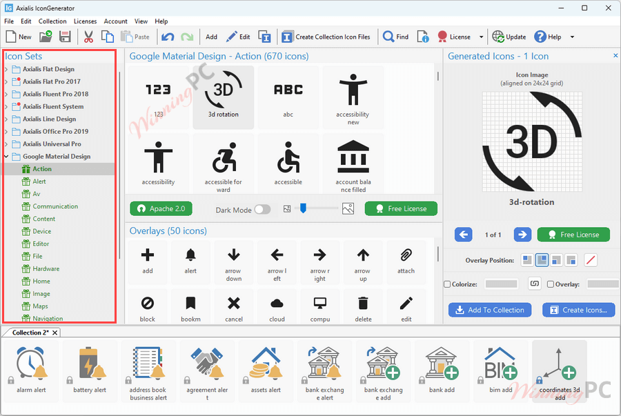 Axialis IconGenerator Screenshot