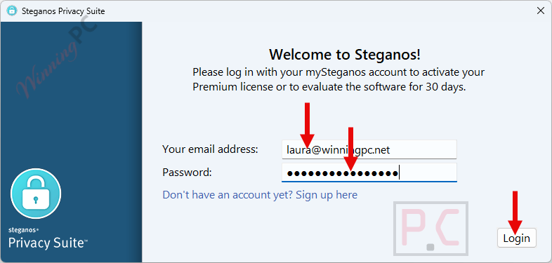 login steganos privacy suite free Login Steganos Privacy Suite Free