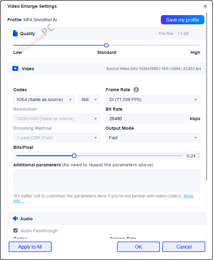 unifab all in one AI settings unifab all in one AI settings