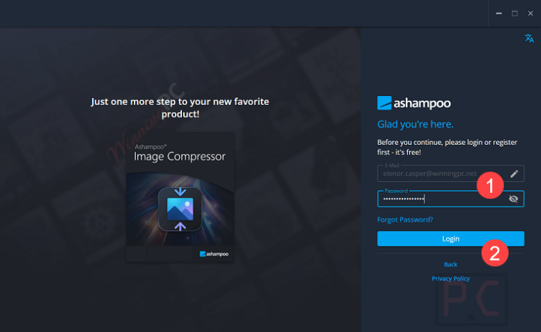Ashampoo Image Compressor Giveaway License Key Free 2024