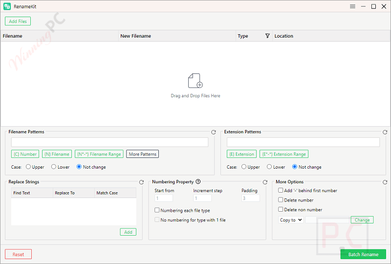 RenameKit Main Screenshot