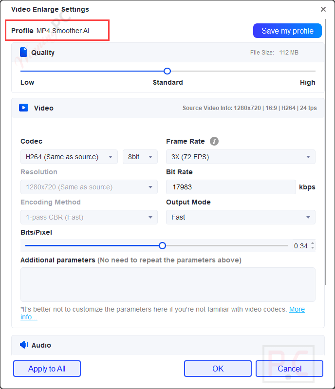 settings unifab smoother ai settings unifab smoother ai