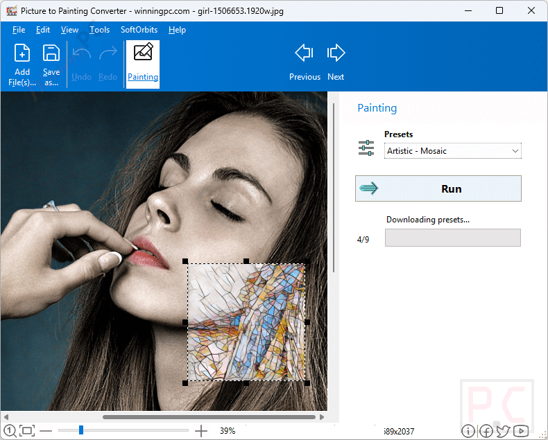 softorbits picture to painting converter add file softorbits picture to painting converter add file