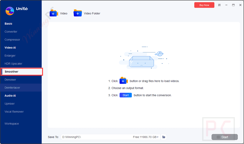 unifab smoother ai main screenshot coupon UniFab Smoother AI Main Screenshot Coupon