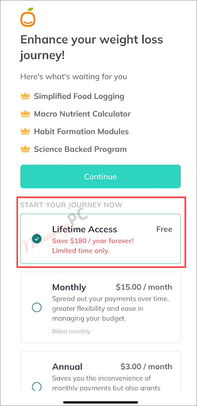 nutricoach calorie tracker lifetime giveaway NutriCoach: Calorie Tracker App for Free