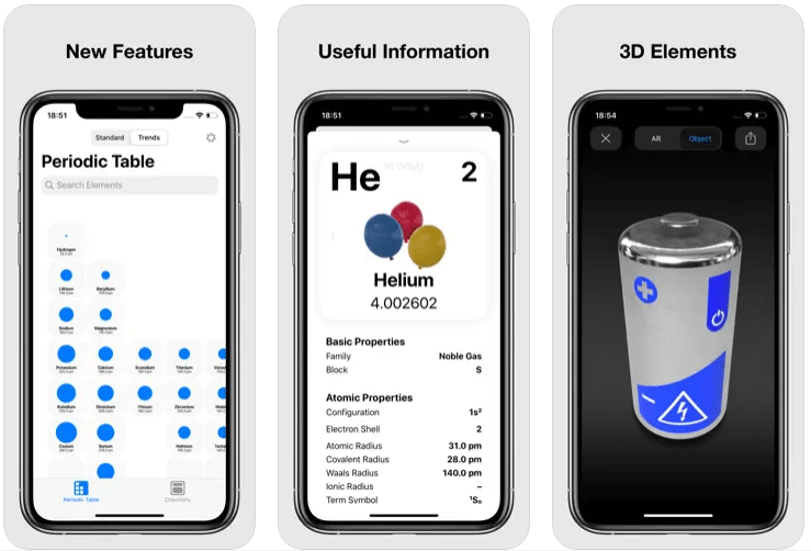 periodic table chemistry 2024 screenshot