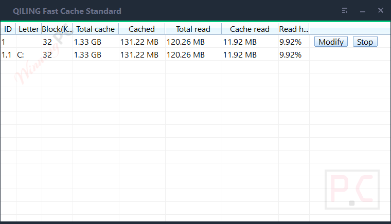 running qiling fast cache
