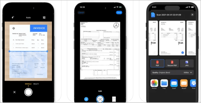 scanner app scan studio screenshot