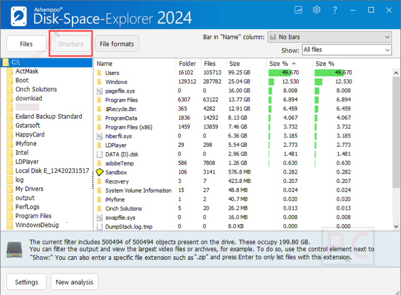 Ashampoo Disk Space Explorer 2024 License Key Free