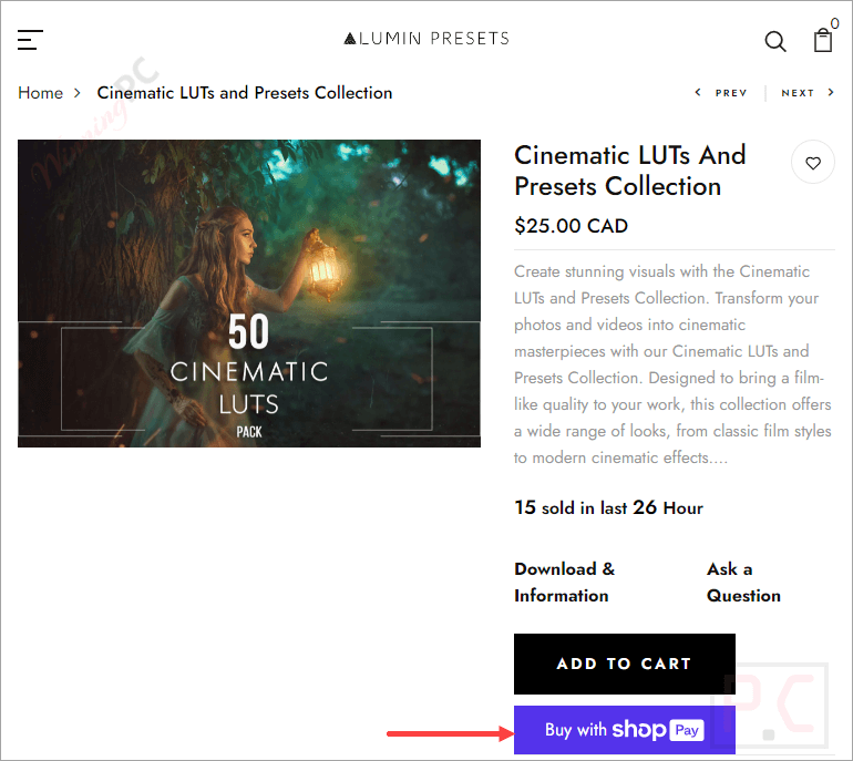 buy cinematic luts and presets collection Buy Cinematic LUTs and Presets Collection
