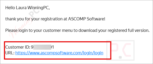 log in ascomp image former pro
