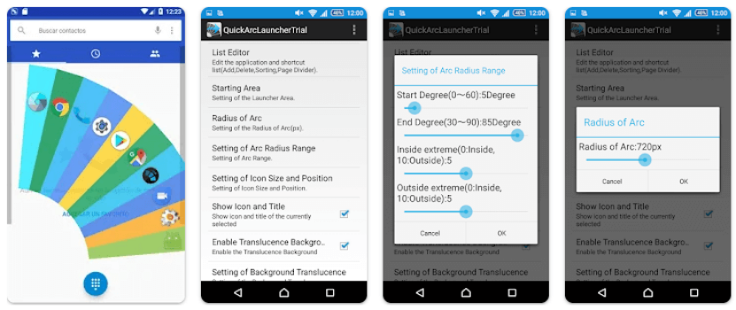 Quick Arc Launcher Android App Giveaway Download