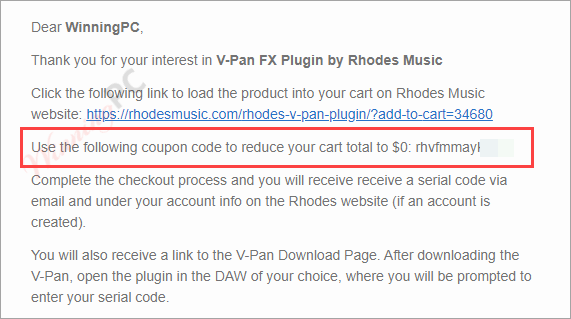 v pan fx plugin coupon code for free v pan fx plugin coupon code for free