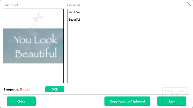 capture easy screenshot to