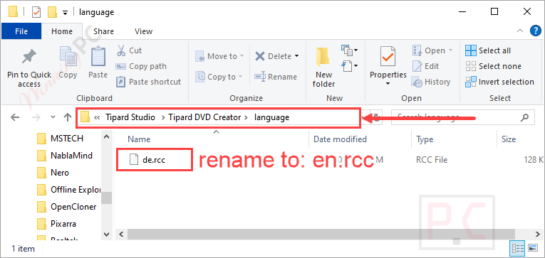 change language tipard dvd creator change language tipard dvd creator