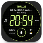 Lean Digital Watch Face for Android Giveaway