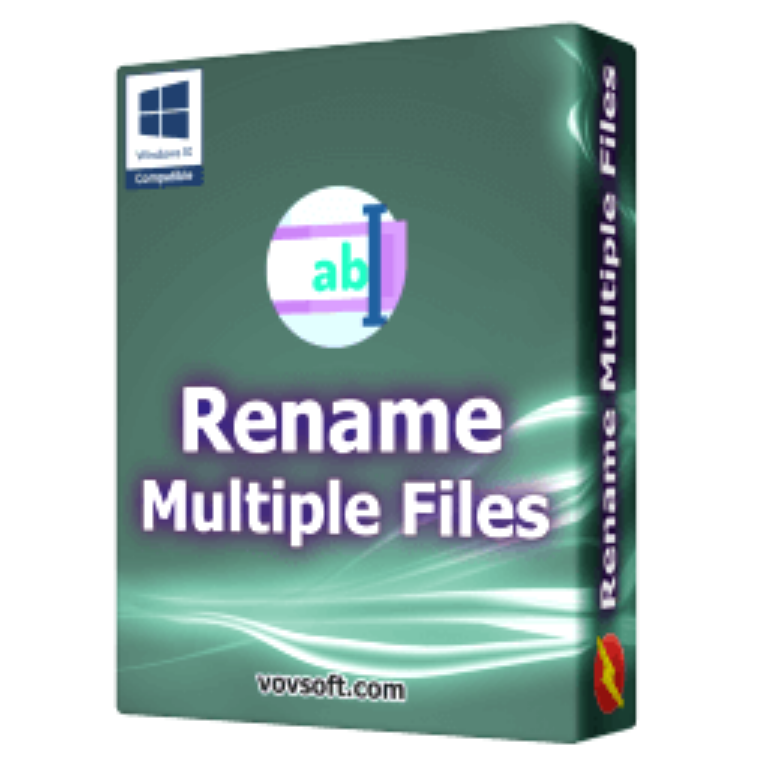 Vovsoft Rename Multiple Files