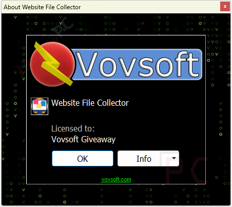 about vovsoft website file collector about vovsoft website file collector