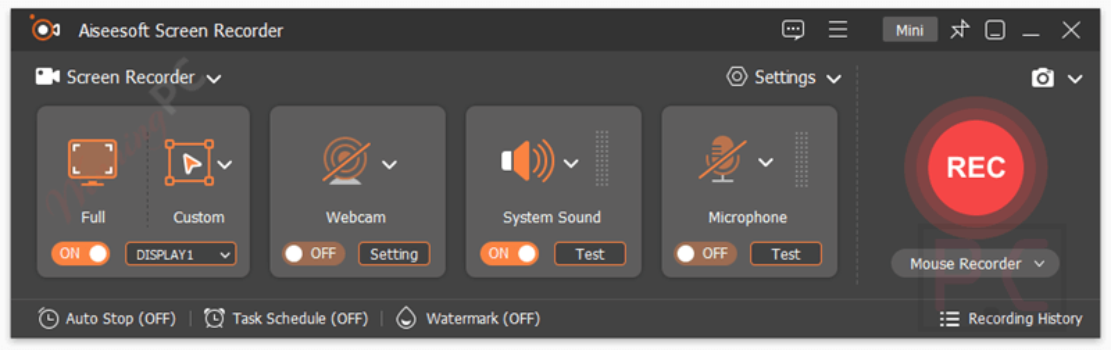 aiseesoft-screen-recorder-main-screensho