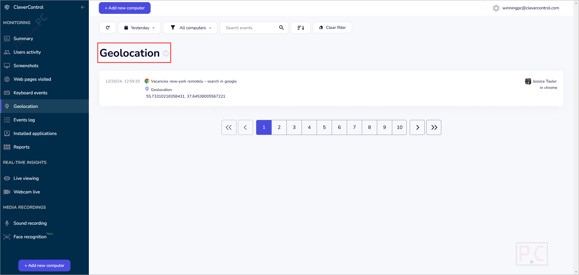 geolocation clevercontrol geolocation clevercontrol