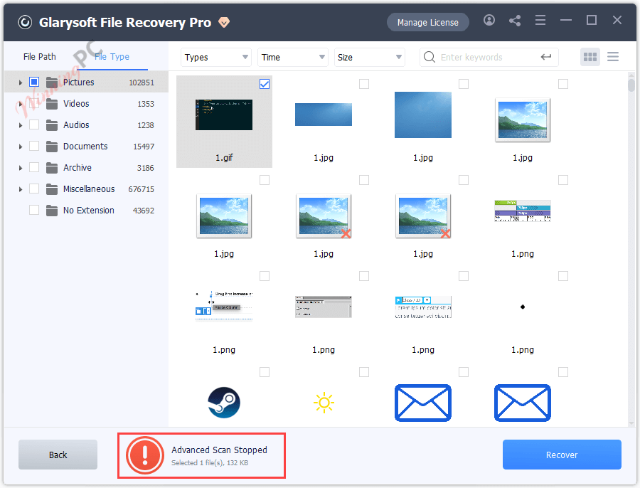 glarysoft file recovery pro advanced scan glarysoft file recovery pro advanced scan