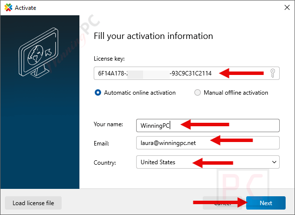 reaconverter standard activation reaconverter standard activation