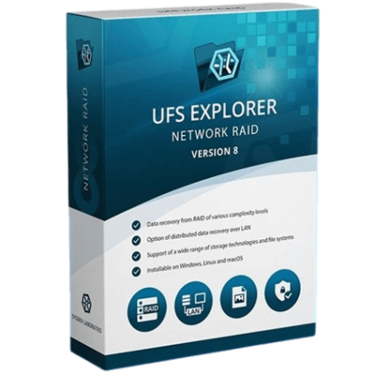 UFS Explorer Network RAID