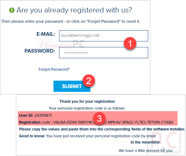 Franzis Neat Projects Registration Franzis Neat Projects Registration