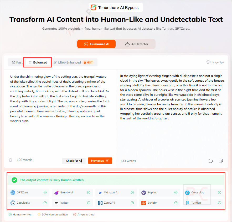 result tenorshare ai bypass result tenorshare ai bypass
