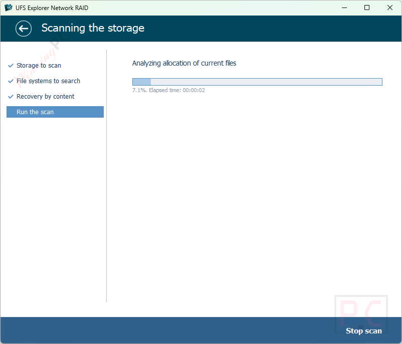scanning ufs explorer network raid scanning ufs explorer network raid
