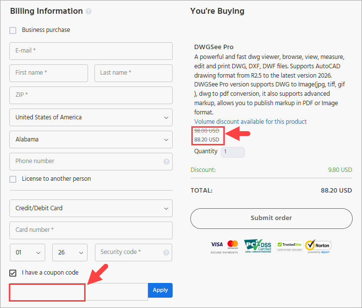 dwgsee pro coupon code dwgsee pro coupon code