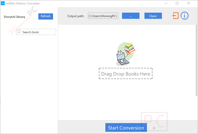 imelfin telstory converter main screenshot imElfin Telstory Converter