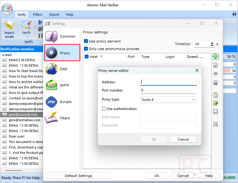 proxy atomic mail verifier proxy atomic mail verifier