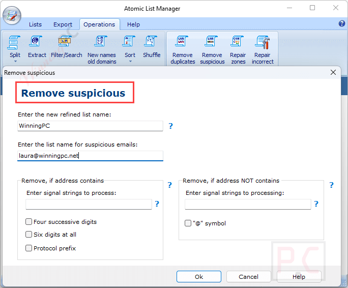 remove suspicious atomic list manager remove suspicious atomic list manager