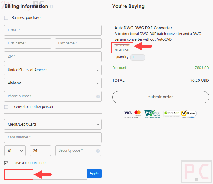 autodwg dwg dxf converter coupon code AutoDWG DWG DXF Converter Coupon Codes