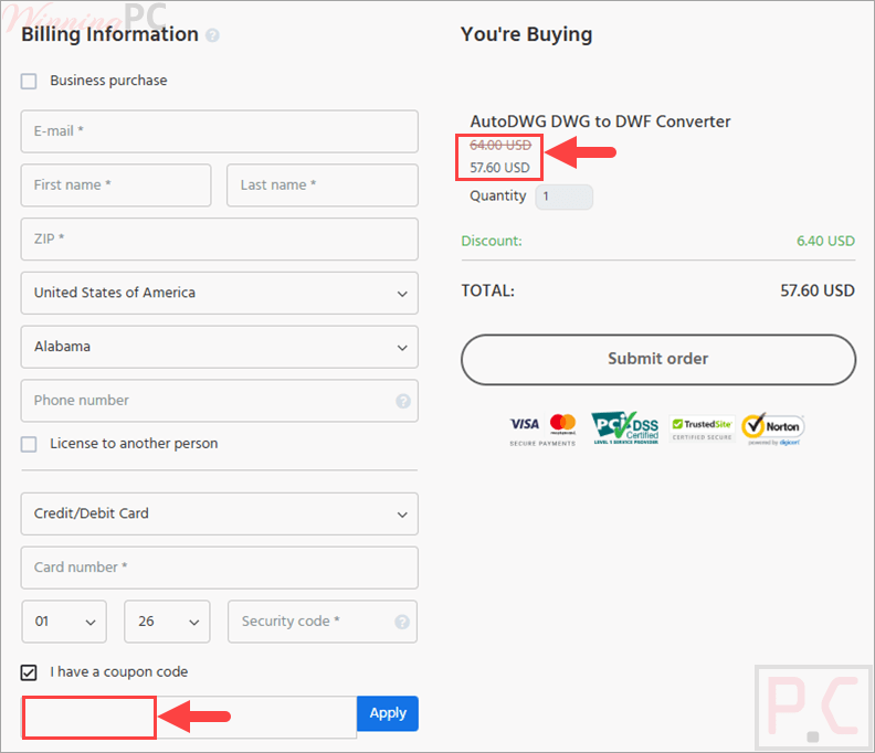 AutoDWG DWG to DWF Converter Coupon 55% Off
